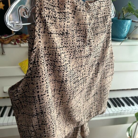 SHEIN Black and Tan Textured Skort Set L - Picture 9 of 16